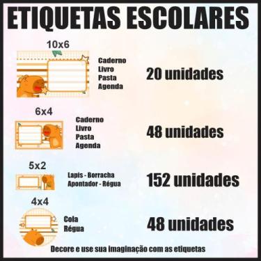 Imagem de Etiqueta Adesiva Escolar em Vinil Tema Personagem Homem Aranha - Dekal