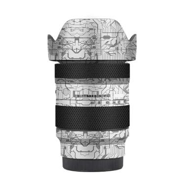 Imagem de Camerea Lens Skin Anti-Scratch Adesivo para Sigma 28-70mm F2.8 DG DN Apto para Sony E Mount Camerea Coat Película Protetora Vinil Protetor Corpo Decalques Capa 1:2,8 28-70 2,8 (Branco Circuito)