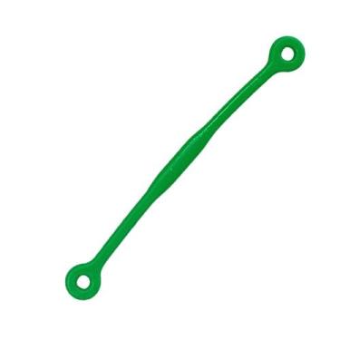 Imagem de Antivibrador Silicone p/Raquete Tênis/Squash tipo Cobrinha - DT, Verde