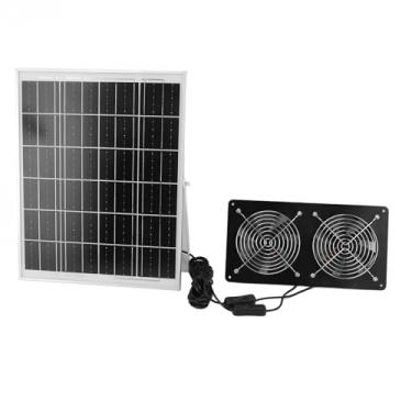 Imagem de Ventilador de Energia Solar, Ventilação Portátil Solar Ventil