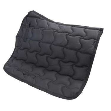 Imagem de Almofadas para Cavalos, 45,7 X 26 Em PU Couather Horse Saddle Pad, Almofada de Sela Ocidental Com Forro Respirável, Equipamentos Equestres e Acessórios para Pular Treinamento