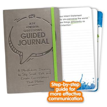 Imagem de Diário guiado de perguntas poderosas: Uma Jornada de Mindfulness para pular conversas pequenas e criar conversas importantes
