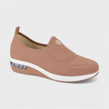 Imagem de Tênis Slip On Modare Feminino, Nude, 37