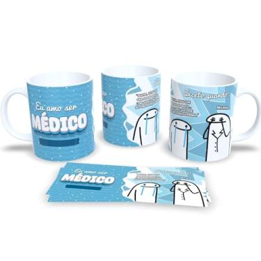 Imagem de Minha Profissão, Meu Orgulho Canecas Simbolos das Profissões Pack20 (Médico)