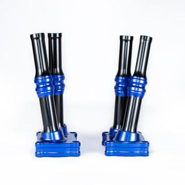 Imagem de Capa de elevação de haste para Harley Twin Cam Street Glide Road King Electra Glide Tri Ultra Dyna Fit Street Bob Softail Fatboy 99-17 (Touring 17-23 Softail 18-23)