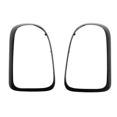 Imagem de 1 par a Lâmpada Traseira Moldura Protetor 51712414989 Black e Elegante Aparência Elegante Capa de Acabamento para o F60 2016 a 2019