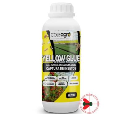 Imagem de Cola Entomológica Amarela Yellowglue Captura Insetos Colly - Colly Quí