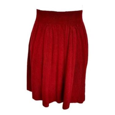 Imagem de Saia Evangélica Plus Size Midi Gode Tricot Mousse Premium Gg-Feminino