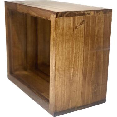 Imagem de Nicho Prateleira Pequeno Em Madeira (Verniz Imbuia)