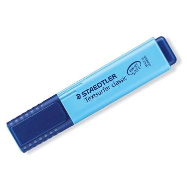 Imagem de Caneta Marca Texto Textsurfer Classic Azul Staedtler