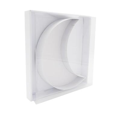 Imagem de SHENGHE Caixa De Cupcake Para Presente Charcutaria Ramanda Eid 12" Com Tampa E Embalagem Doces (Lua)