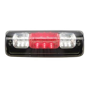 Imagem de Para Ford Explorer Sport 2007-2010 2004-2008 Ford F150 2006-2008 Lincoln Mark LT Barra LED 3º Terceiro Cauda Luz de Freio Traseira Luz de Paragem de Montagem Alta (Estrutura Cromada + Lente Fumaça)