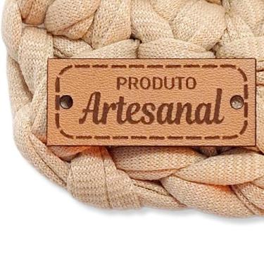 Imagem de Frase Produto Artesanal 50 Etiquetas Personalizadas para seu Artesanat