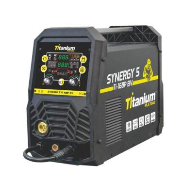 Imagem de Inversora de solda synergy 5 ti200p bv bivolt - Titanium Platina