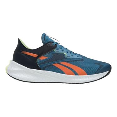 Imagem de Reebok FLOATRIDE Energy SYMMETRO Tênis de corrida e treino masculino, Azul aço/preto/laranja Smash, 44