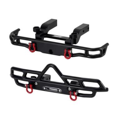 Imagem de Pára-choques Dianteiro e Traseiro de Alumínio CNC INJORA para Rastread