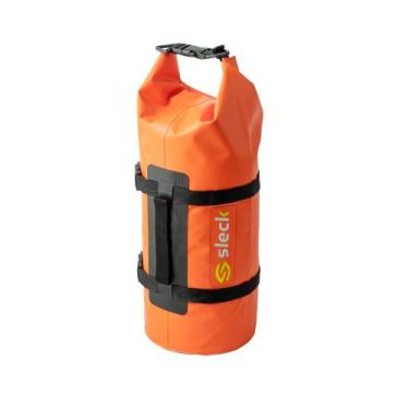 Imagem de Bolsa Sleck Bike Moto Impermeável Laranja 15 Litros