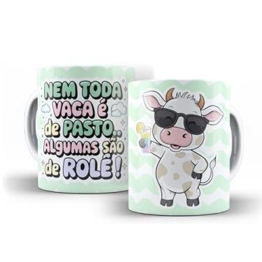 Imagem de Caneca branca amiga malhada (15023)
