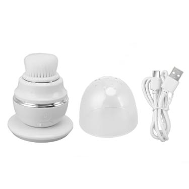 Imagem de Vomeko Brush de limpeza facial, esfoliante, 3 velocidades 180mAh Adequado para todos os lavadores de face elétricos do tipo de pele, massagem e limpeza profunda removendo o cravo,