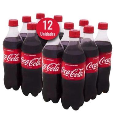 Imagem de Refrigerante COCA COLA Original 600ml (12 unidades) - NoBrand
