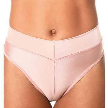 Imagem de Calcinha Demillus Cítara 26065 Cintura Alta Microfibra, M, Rosa blush