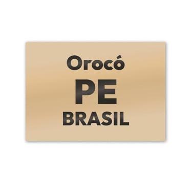 Imagem de Imã de Geladeira Orocó Pernambuco MDF 8x5 para Lembrança