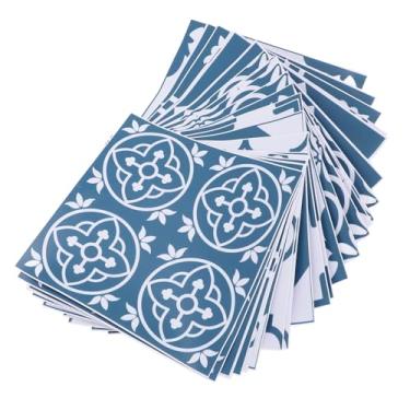 Imagem de Generic Adesivos de Ladrilhos Decorativos, Adesivo de Ladrilhos de Padrão Requintado de PVC Amplamente Usado de Fácil Limpar para o Banheiro (HZ061)