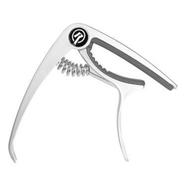 Imagem de Capotraste Ronsani Pro-R Deluxe P/ Violão Aço Prata 1003