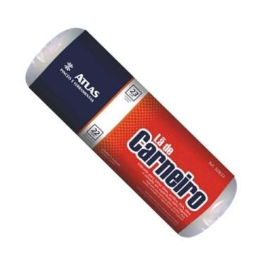 Imagem de Rolo de Lã Natural 23cm Atlas 328/22 para Pintura em Superfícies Semir