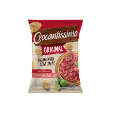 Imagem de 20 Unidades de Crocantíssimo 40g (40g, 20x SALAMINHO C/LIMÃO)