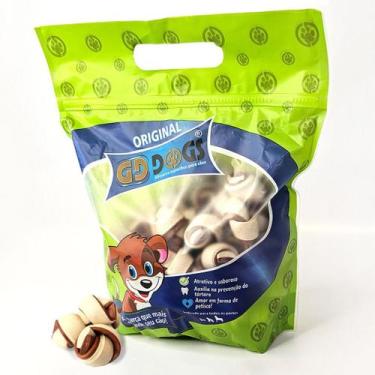 Imagem de Choco osso nó sabor chocolate - GD Dogs, 1kg