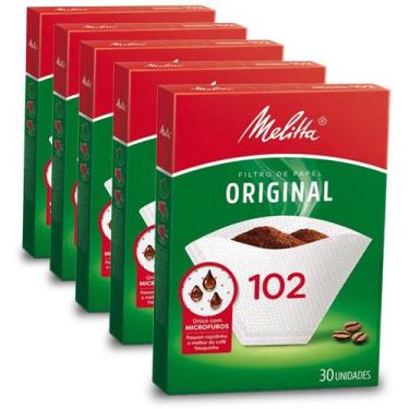 Imagem de Filtro de Papel Melitta 102 Kit 6 Caixas