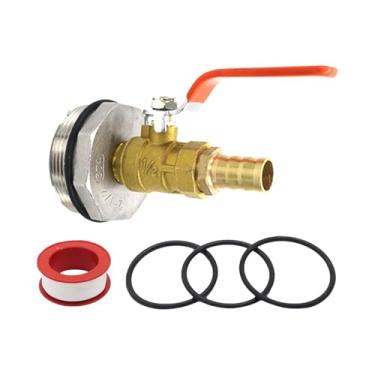 Imagem de IEUDNS de tambor para tambor de 55 galões, de barril, recipiente de balde externo, válvula dispensadora de boca grande, conector para, Tomada