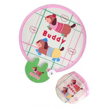 Imagem de predolo Ventilador dobrável de desenho animado, ventilador portátil de mão para eventos festivos e atividades ao ar livre, Dachshund