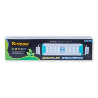 Imagem de Luminária Led P/ Aquário 30 À 40cm - 9w - 18 Leds Bivolt Azul e Branco