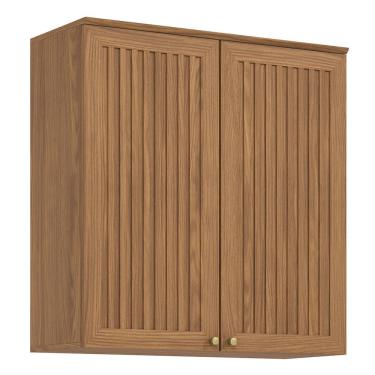 Imagem de Armário Aéreo Requinte 80cm 2 Portas - Móveis Henn  Nature