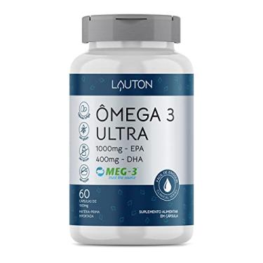 Imagem de Ômega 3 ULTRA 1000mg Epa 400mg Dha - 60 Capsulas | Lauton Nutrition