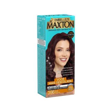 Imagem de Tintura Creme Maxton Acaju Púrpura 3.66