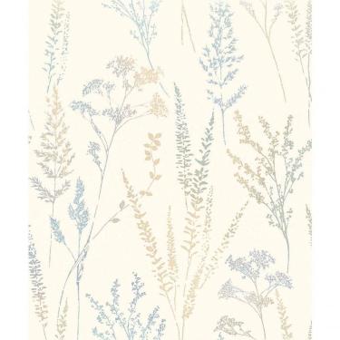 Imagem de Papel De Parede Time Floral Metalizado Ui3205