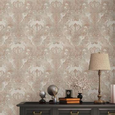 Imagem de Papel De Parede Metropolitan Stories 3 Arabesco Cinza 391191ms