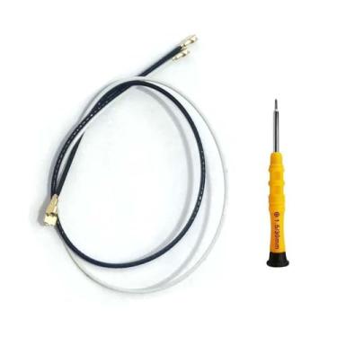 Imagem de 2 peças/conjunto de antena cabo coaxial cabo flexível peça de reparo para Samsung Galaxy A14 5G 2023 SM-A146U SM-A146P