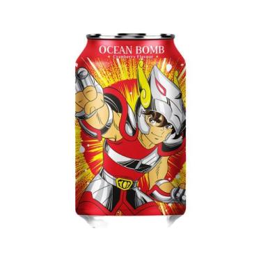 Imagem de Refrigerante Ocean Bomb Lata 330 ml Os Cavaleiros do Zodíaco, Seiya de