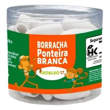 Imagem de Borracha ponteira branca leoeleo