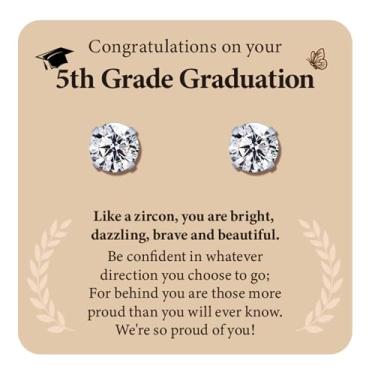 Imagem de Limerencia Brincos de titânio G23 de zircônia cúbica branca de 20 g hipoalergênico piercing de pino de primeira comunhão presentes para meninas orelhas sensíveis, Titânio, Sem pedra preciosa