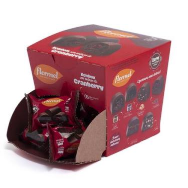 Imagem de Bombom Com Cranberry Zero Display com 18 un. de 15g - Flormel