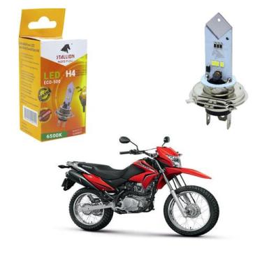 Imagem de Lampada H4 Led Eco 6500K Moto Honda NXR 125 Bros ES 2003 2004 2005 - S