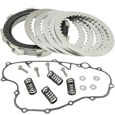 Imagem de BIGLKNM Kit de disco de aço de placa de fricção de embreagem e molas de vedação adequadas para CRF150R CRF150RB 2007-23 OEM #22201-GBF-B40 22321-KSE-670 11394-KSE-670
