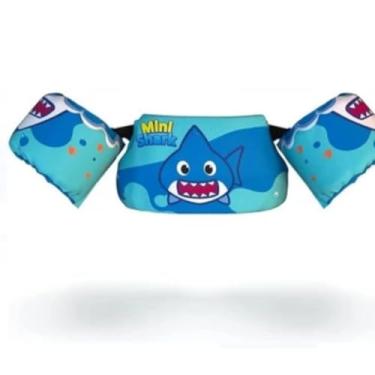 Imagem de BÓIA INFANTIL COLETE DE NATAÇÃO COM BRAÇADEIRA DE SEGURANÇA - BÓIA FLUTUADOR INFANTIL PARA PRAIA E PISCINA MENINOS E MENINAS - SUPORTA ATÉ 25KG