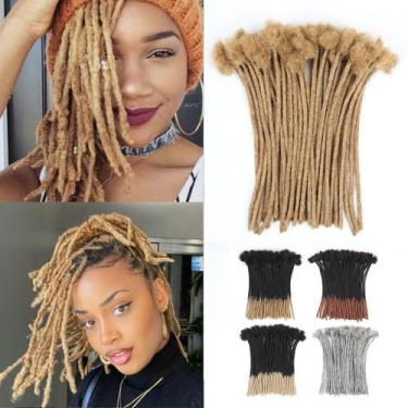 Imagem de Dreadlock Extensions Vecago 50 Strands 0,4 cm 100% cabelo humano