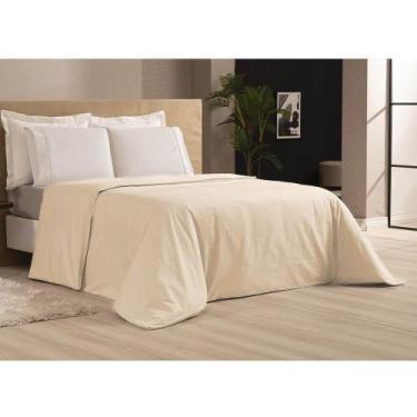 Imagem de Capa De Edredom Casa Di Valle King 400 Fios Extra Macio Duvet, Marfim